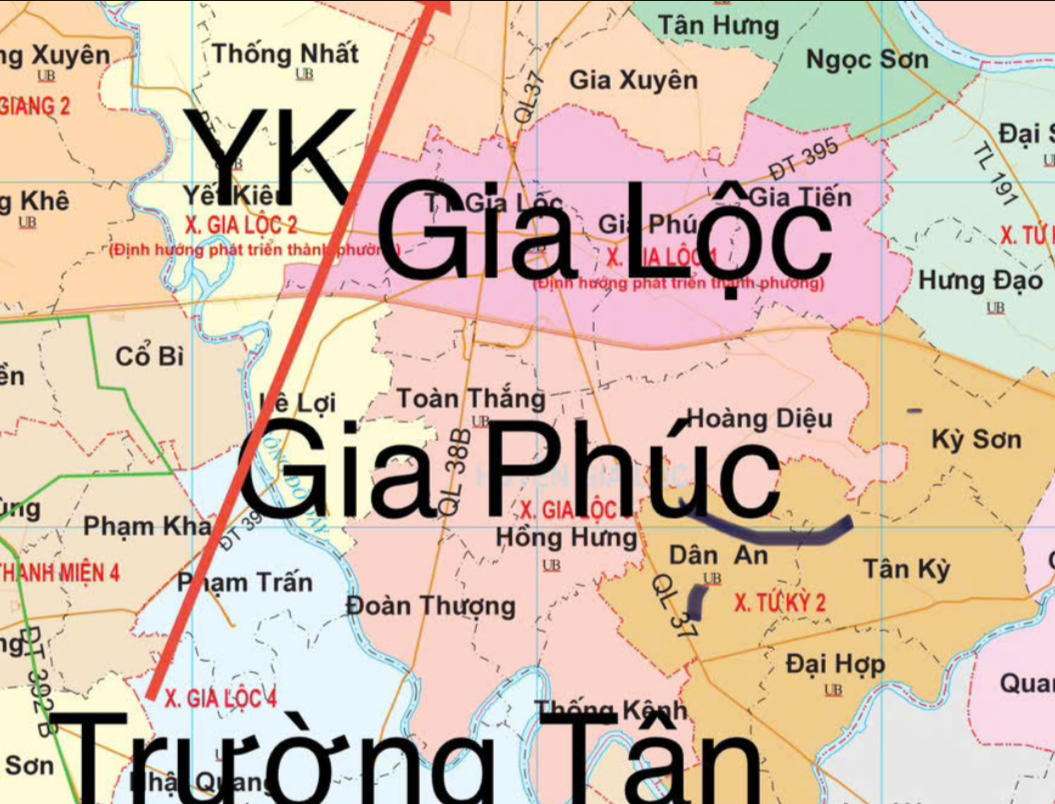 Bài tuyên truyền về đặt tên xã Gia Phúc, thị trấn Gia Lộc, xã Gia Tiến, xã Yết Kiêu, xã Lê Lợi để thành lập xã Gia Lộc